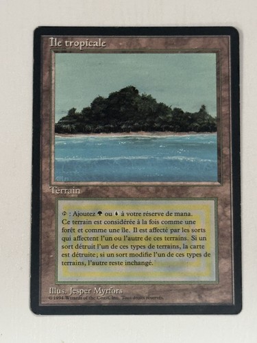 Mtg french fbb tropical - mtg,
