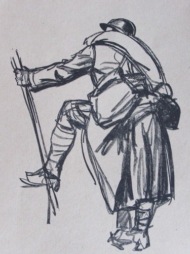 03e6 disegno croquis guerra - croquis,