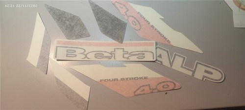 Kit adesivi beta alp 350 - 350, 4.0