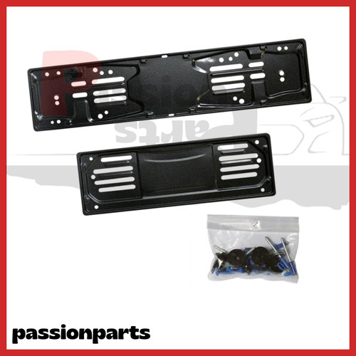 Kit portatarga completo - kit,