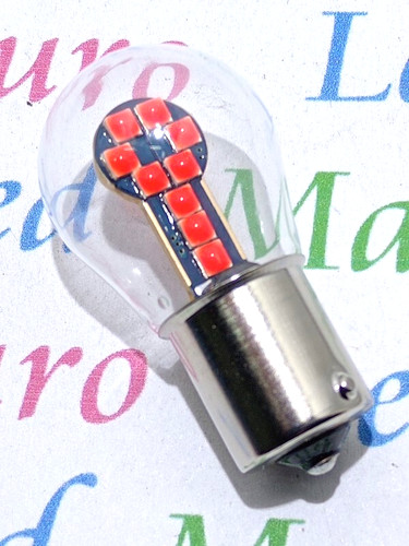 Lampadina ba15s 1156 p21w led - lampadina,