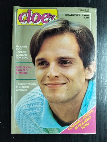 Cioè 1982 miguel - miguel, bosè