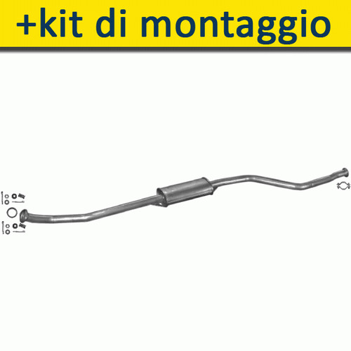 Silenziatore marmitta - silenziatore,