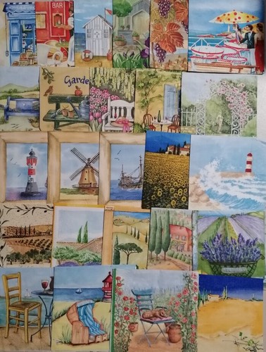Tovaglioli per decoupage cm - 4,