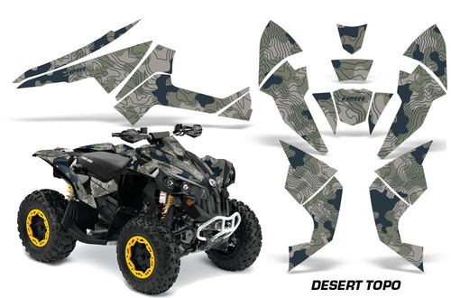 Kit grafico adesivi atv - kit,