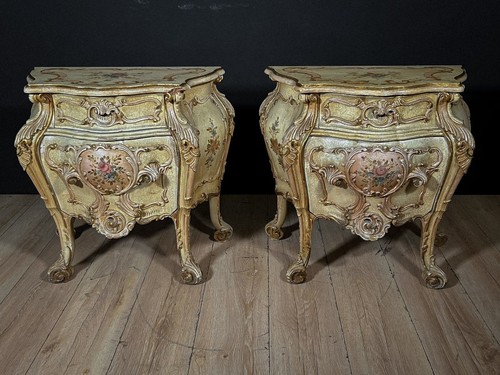 Comodini barocco veneziano - comodini,