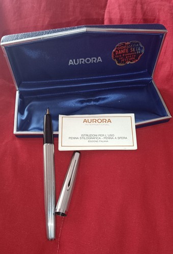 Penna stilografica argento - stilografica,