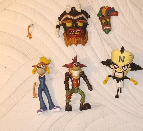 Lotto figurine crash bandicoot - crash,