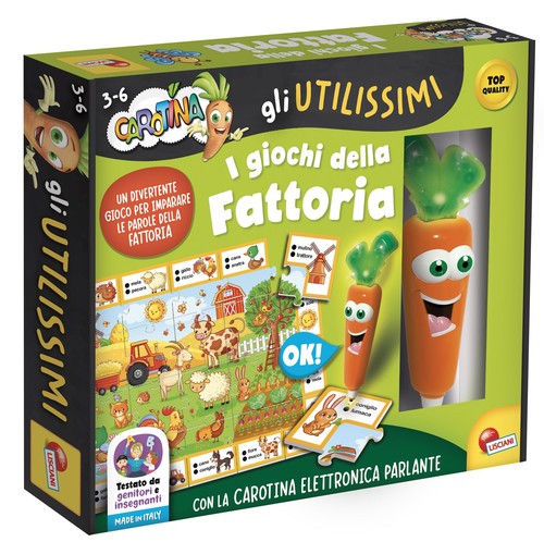 Carotina penna parlante - carotina, gli