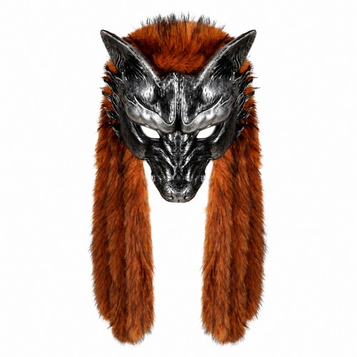 Maschera volpe realistica - maschera,
