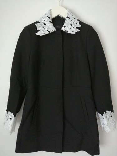 Giacca lunga zara nera - giacca,