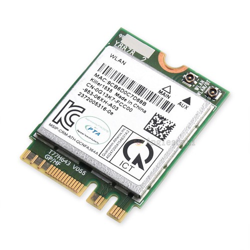Scheda dell alienware 13 - scheda, wi-fi