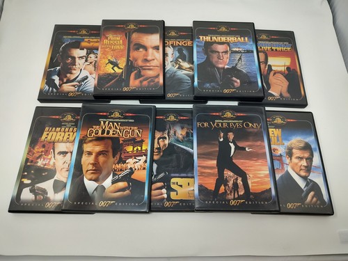 James bond 007 dvd bundle - 007, 10