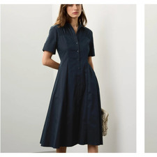 Abito camicia midi club monaco - abito,