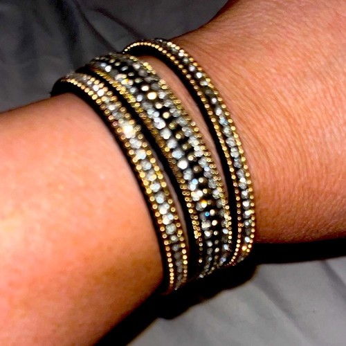 Elegante bracciale tre fili