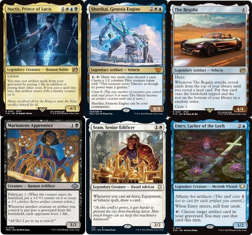 Mtg noctis commander mazzo 100 - mtg,
