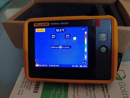 Termocamera fluke pti120 nuova - fluke,
