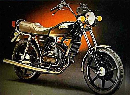 Insegna metallo laverda 125 - a4,