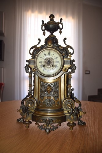 Orologio candelabri trittico - orologio,