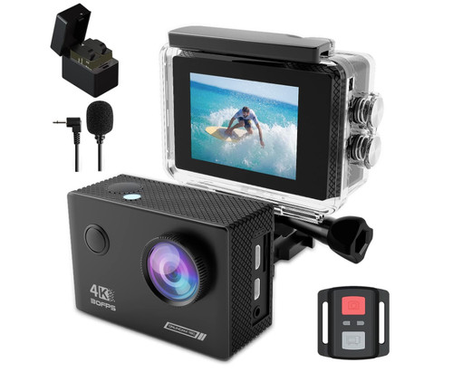 Timnut action cam 30fps - action, 4k/30fps