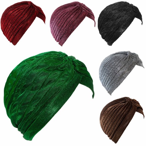 Turbante donna cuffia lurex