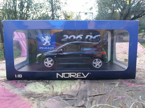 Norev peugeot 206 - norev, 1/18