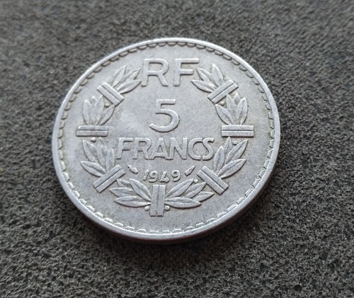 Monnaie france francs - monnaie, 5