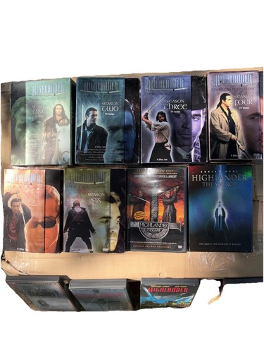 Highlander dvd mega lot - highlander,