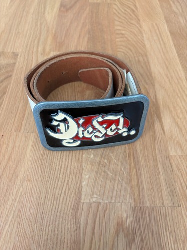 Ceinture diesel cuire made - ceinture,