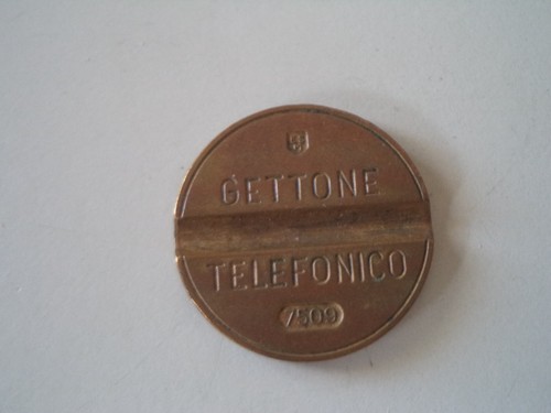 Gettone telefonico 7509 - gettone,