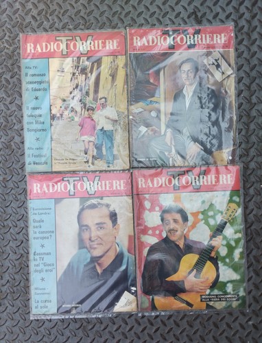 Riviste radiocorriere anni - riviste, tv