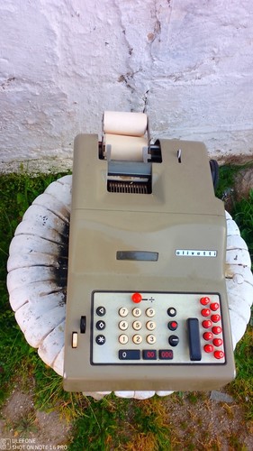 Calcolatrice olivetti vintage - calcolatrice,
