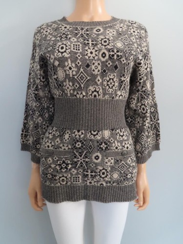 Maglione chanel nero beige - maglione,