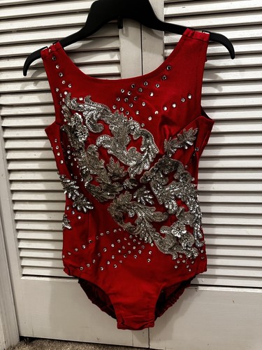 Body completo vintage rosso