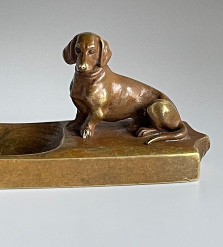 Statua portapenne bronzo - statua,