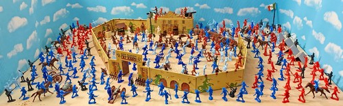 Deluxe marx recast alamo - deluxe,