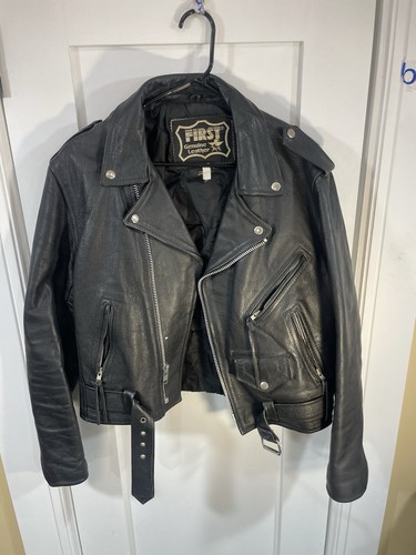 Giacca biker uomo vintage