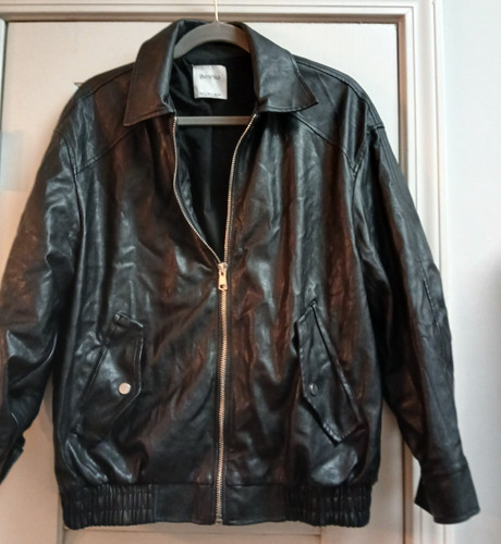 Bershka giacca ecopelle uomo - bershka,