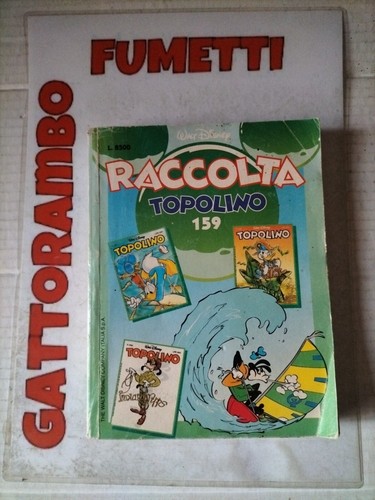 Raccolta topolino 159 - topolino,