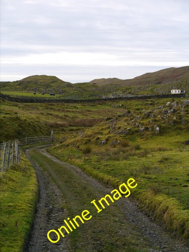 Photo 12x8 track near loch - photo,