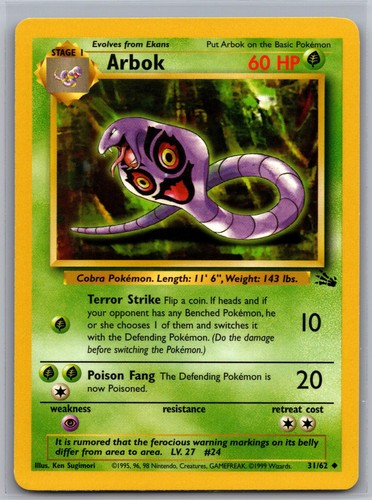 Arbok unlimited nm - arbok, uc