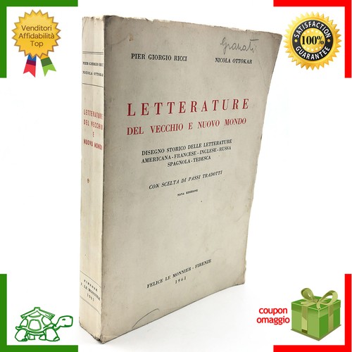 Libro letterature del vecchio - del,