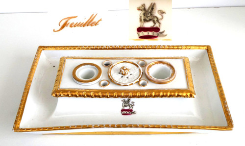 Feuillet porcelaine paris - j.p.,