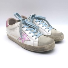 Golden goose superstar gingham - golden,