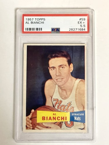 1957 topps bianchi 59 - 1957-58, #59