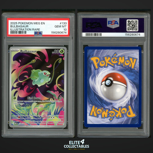 Bulbasaur 133 132 psa - bulbasaur,