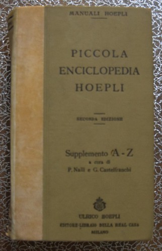 Piccola enciclopedia hoepli - piccola,