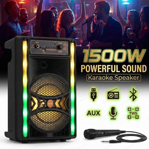 Altoparlante karaoke bluetooth - altoparlante,