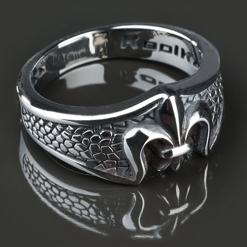 Koolkatana anello acciaio - in,