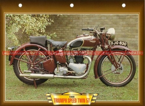 Triumph 500 speed twin t - 5,